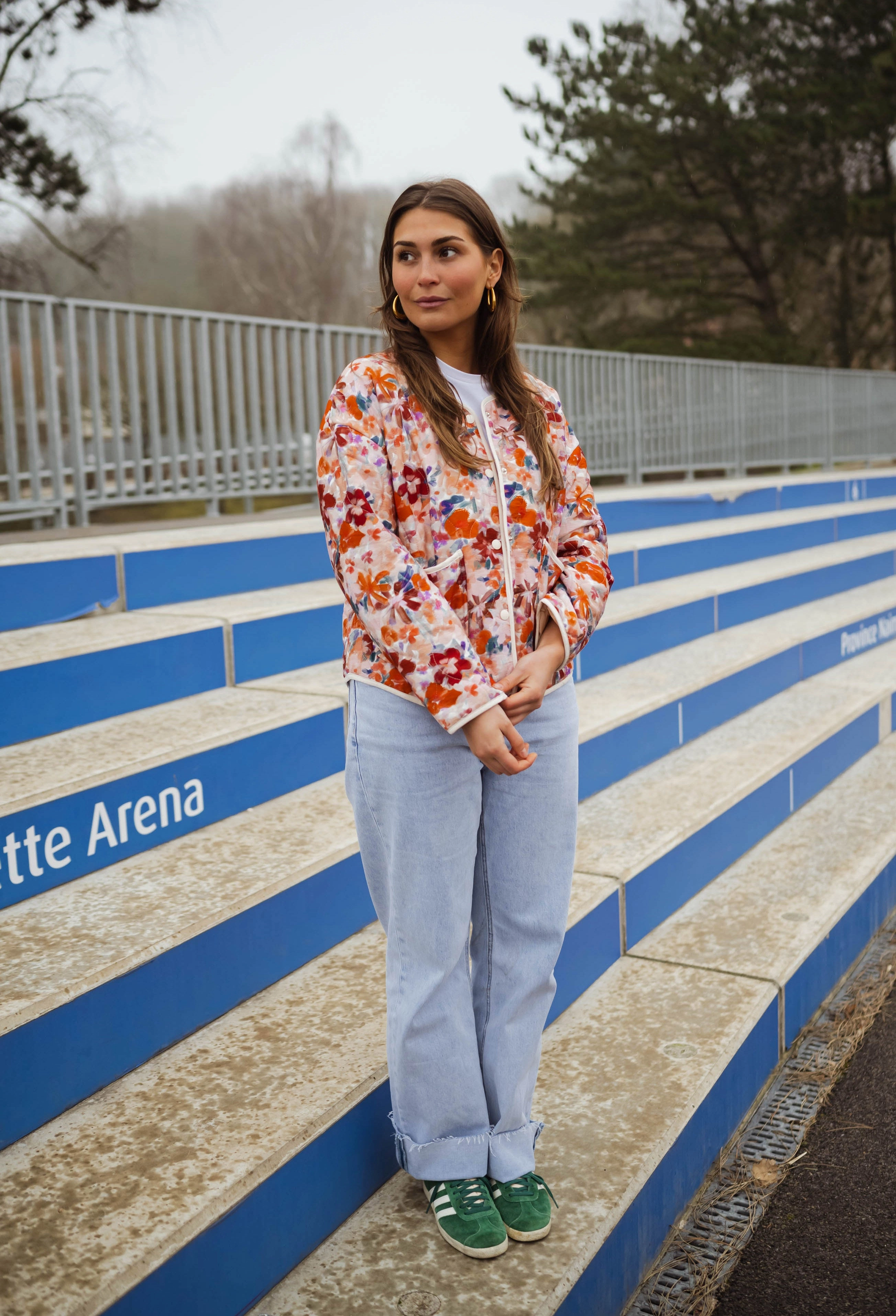 Veste Julie - à fleurs