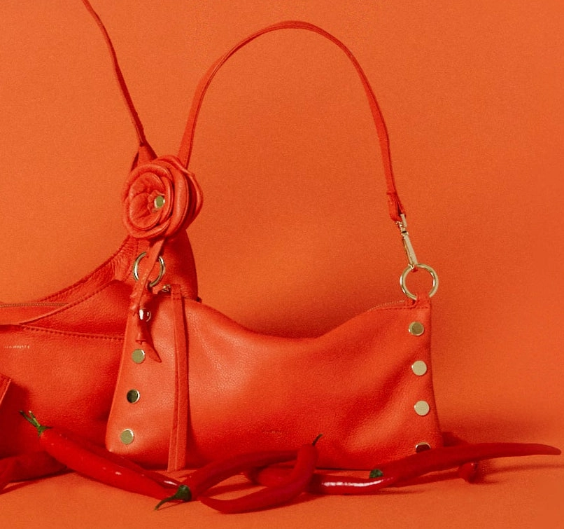 Vince Floral Charm | Habanero/Gold