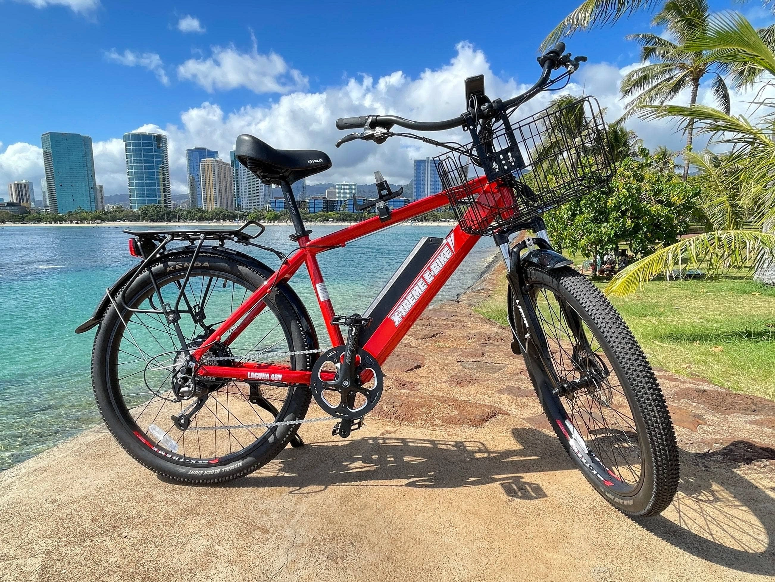 X-Treme Laguna Beach Cruiser Electric Bike [48V 500W]