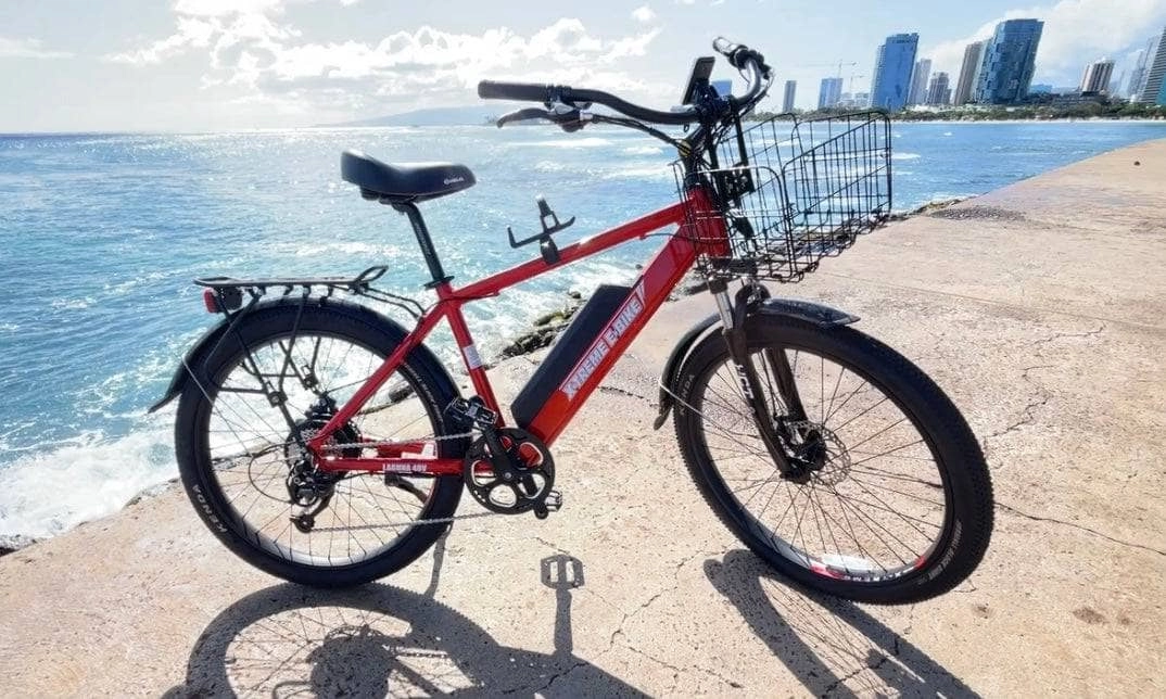 X-Treme Laguna Beach Cruiser Electric Bike [48V 500W]